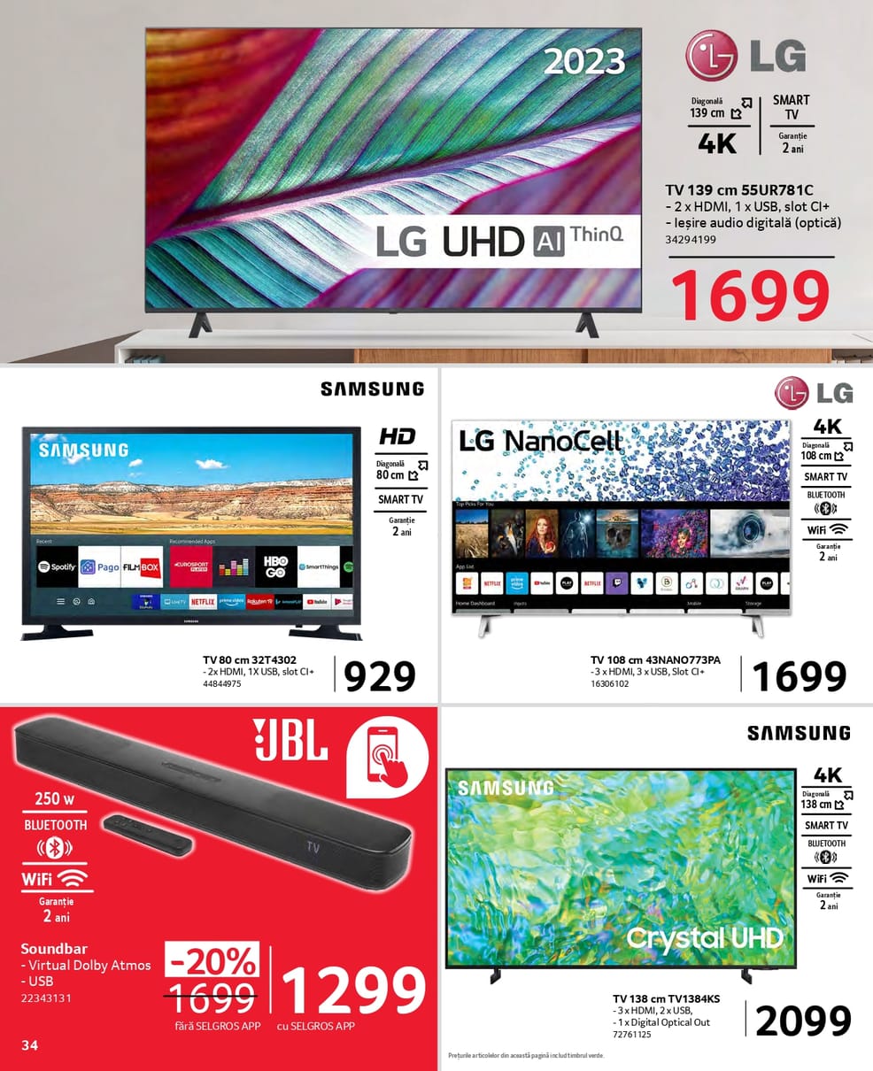 catalog Selgros nealimentar